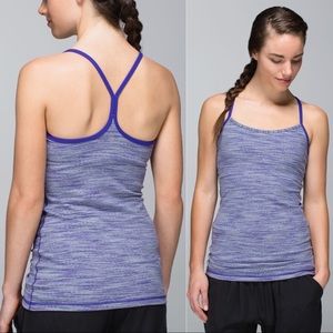 Lululemon Power Y Tank Purple Bruised Berry Speedy